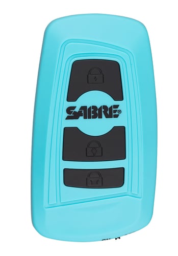Sabre 3-in-1 Stun Gun Safety Tool with Personal Alarm and Flashlight Teal | 023063808444