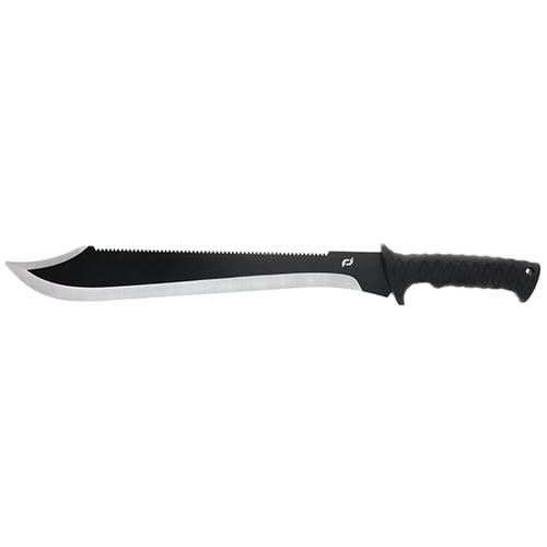 Schrade Decimate Sawback Machete 14 Blade Black | 661120651628
