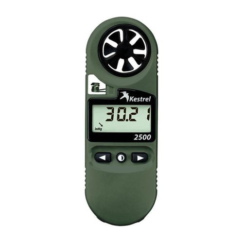 Kestrel 2500NV Weather Meter / Digital Altimeter NV Backlight - Olive Drab | 730650025015