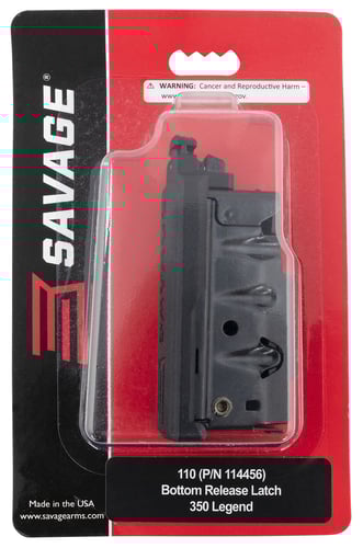 Savage Arms Savage Axis Rifle Magazine 350 Legend 4/rd Black  | .350 LEGEND | 011356552365