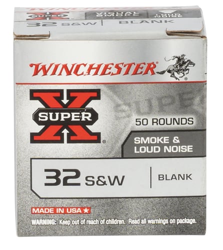 Winchester Super X Smoke  Noise Blanks -32 SW  | .32 SW | 020892227675