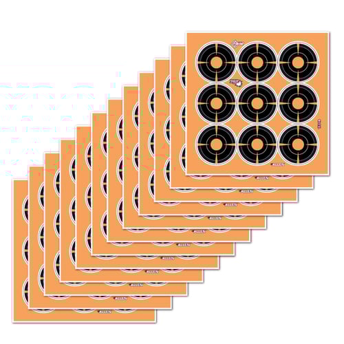 ALLEN EZ AIM 2 Inch BULLSEYE 12 SHEETS | 026509048077