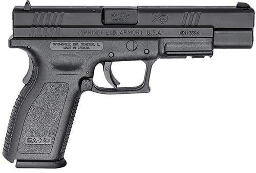 SPRINGFIELD XD9 9MM 5 Inch BLACK PISTOL | 9x19mm NATO | 706397164010