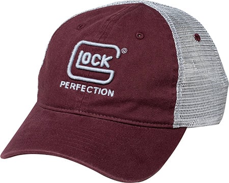 GLOCK MESH HAT SNAPBACK MAROON | 764503045554