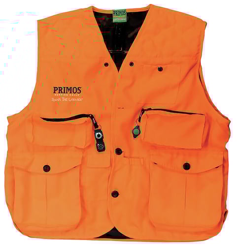Primos Gunhunters Huntin Vest Blaze Orange M Hang Tag | 010135657017