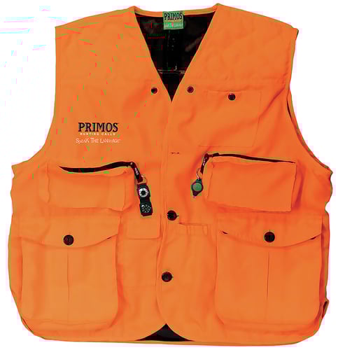 Primos Gunhunters Huntin Vest Blaze Orange L Hang Tag | 010135657024