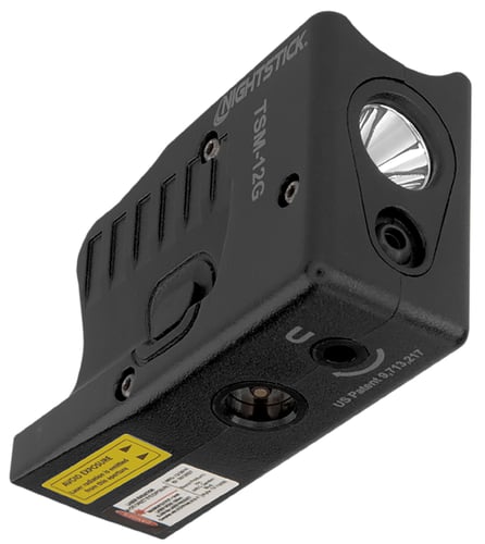 Nightstick Subcompact Weapon Light w/Green Laser for Glock Models G26/G27/G33/G39 | 017398807852