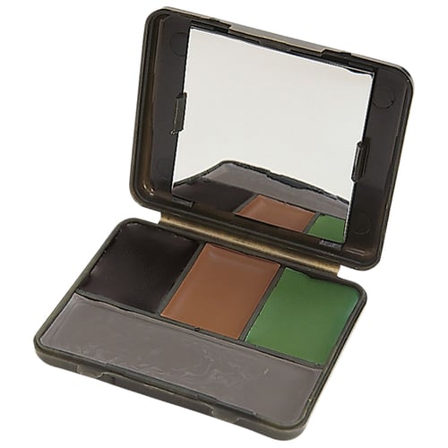 Allen Vanish Camo Face Paint Compact with Mirror 4-Colors | 026509034674