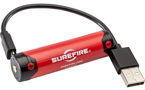 Surefire 18650 Micro USB Lithium-Ion Rechargeable Battery | 084871328050