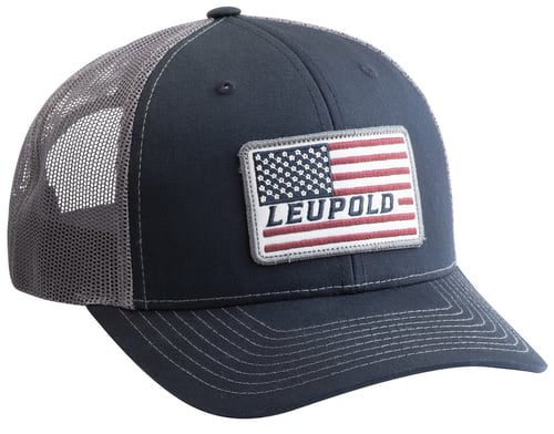 Leupold Flag Trucker Hat Navy/Gray | 030317026523