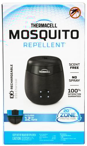 Thermacell Rechargeable Mosquito Repeller Charcoal | 843654004914