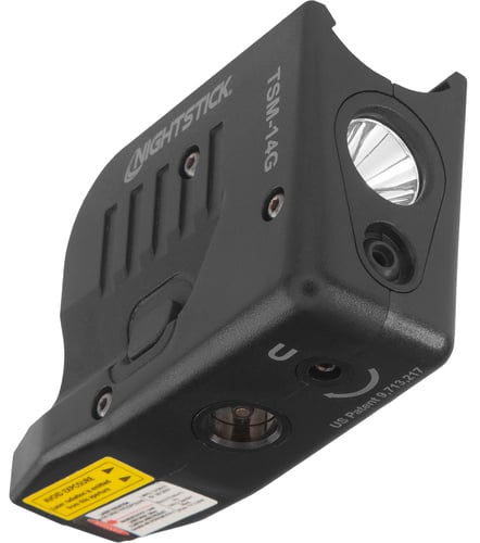 Nightstick Weapon Light with Green Laser Black for Glock 43x/48 MOS | 017398807906