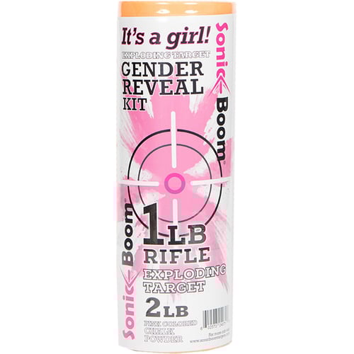 Exploding Rifle Target - Gender Reveal Kit - Girl | 602573240717