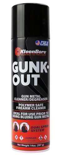 KleenBore Gunk-Out Cleaner/Degreaser 14 oz Aerosol | 026249000502