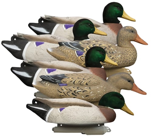 Higdon Outdoors Battleship Mallard Flocked Heads 6pk | 710617160348