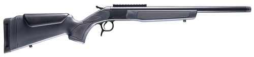 CVA Scout Single Shot Rifle .243 Win 20 Threaded Blued Barrel Grey Stock 0 MOA Pic Rail  | .243 WIN | 043125244355