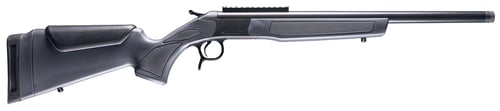 CVA Scout Single Shot Rifle 400 Legend 20 Threaded Blued Barrel Grey Stock 0 MOA Pic Rail  | 400 Legend | 043125144419