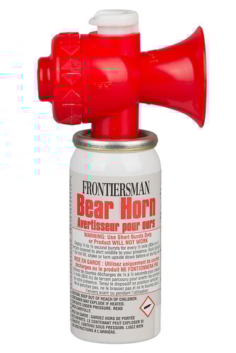 Sabre Frontiersman Bear Horn with On/Off Locking Top to Prevent Accidental Deployment | 023063955421