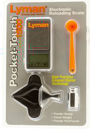 Lyman Pocket Touch 1500 Electronic Reloading Scale Kit | 011516707253