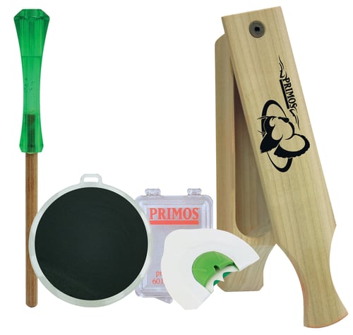 Primos Turkey Caller Starter Pak w/ Slate Mouth Box Turkey Call | 010135002725