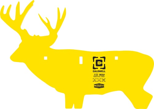 CaldwellAR500 33 Steel Deer Hanging Target Yellow | 661120747420