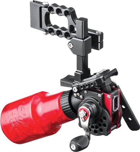 Cajun Bowfishing Winch Pro RH Red | 754806264240