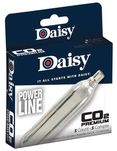 DAISY 7580 CO2 CYLINDERS 5/BX | 039256075807