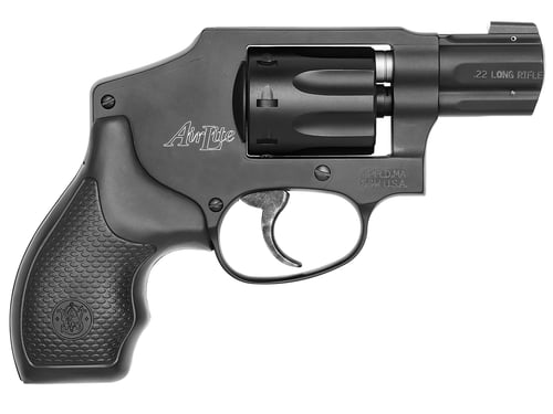 Smith  Wesson J-Frame Model 43 C Handgun .22 LR 8rd Capacity 1.875 Barrel Black No Lock  | .22 LR | 022188030433