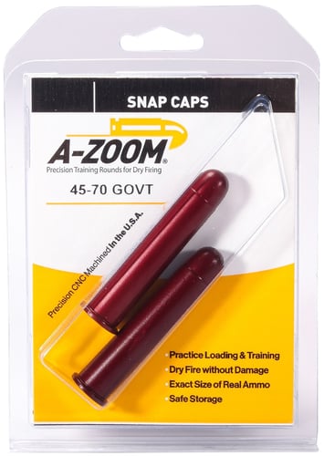 A-Zoom Metal Snap Caps .45-70 2/ct | 666692122316
