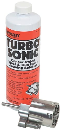 Lyman Turbo Sonic Ultrasonic Steel  Gun Parts Cleaning Solution - 16 oz | 011516717078