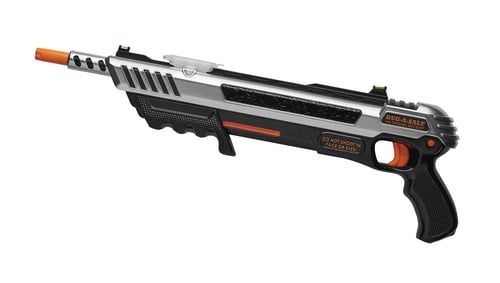 BUG-A-SALT ADVANCED COMBAT FIBER OPTIC 3.0 Pump Salt Shotgun - Silver  Green  Red fiber optic sights | 855693007481