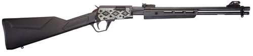 Rossi Gallery Pump Rifle .22 LR 15rd Capacity 18 Barrel Black Synthetic Stock Snakeskin Engraving  | .22 LR | 754908315109