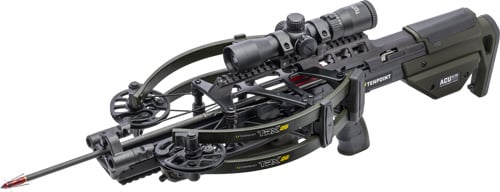 Tenpoint TRX 26 Compact Reverse-Draw Crossbow ACUslide MAXX RangeMaster 100 Scope Black | 788244018264