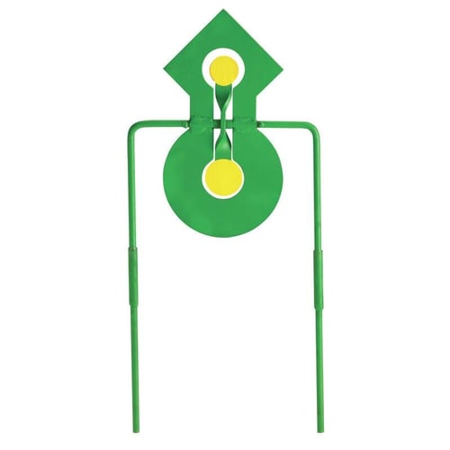 Champion .22 Double Reaction Metal Spinner Target Green Yellow Box | 076683448804