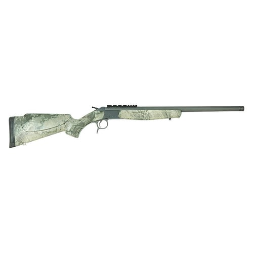 CVA Scout V2 TD Rifle .44 Rem Mag Single Shot 22 Threaded Gray Barrel Realtrees Rockslide Stock | 043125098392