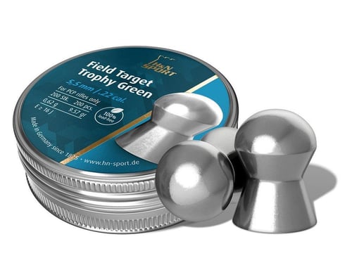 HN Field Target Trophy Green .22 cal 10.03 gr Lead Free 200/ct | 4047058015033