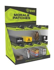 SME Assorted Morale Patch Display 144/ct | 888151019054