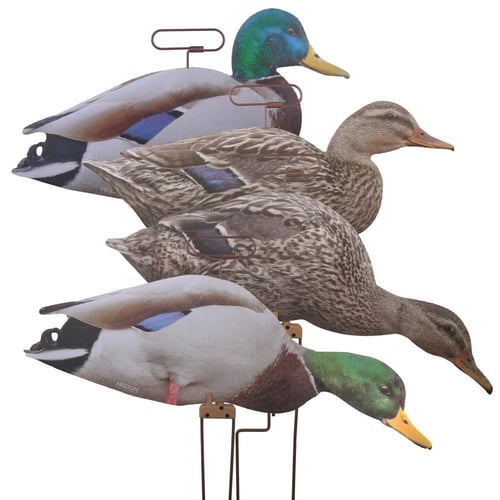 Higdon Outdoors Flats Mallard Duck Motion Silhouettes 12/ct | 710617130211
