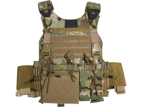 Guard Dog Trakr Plate Carrier Multicam with Front Placard | 765531514999
