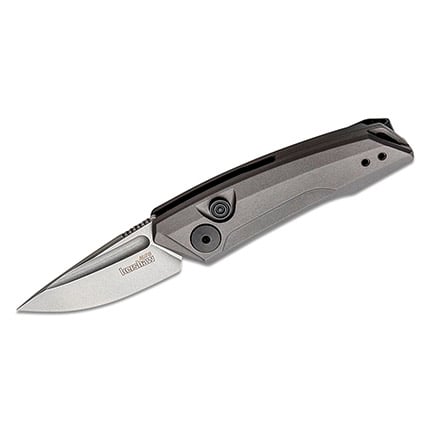 Kershaw Launch 9 SW/PL 1.9 Inch Drop point CPM154 Gray Aluminum Handle  MGE Exclusive | 087171062396