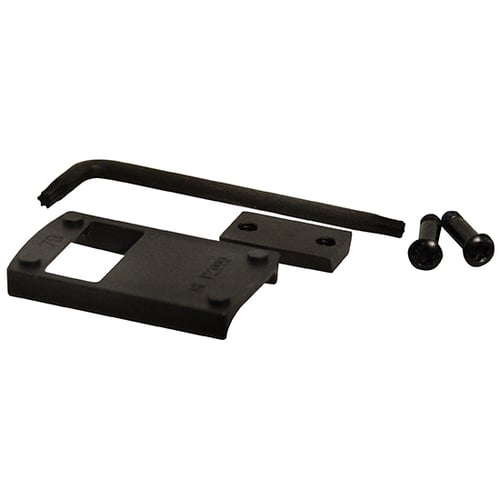 Leupold Deltapoint Pro Dovetail Aluminum Handgun Mount Replaces Rear Iron Sight Ruger American 45 Matte Black | 030317015664