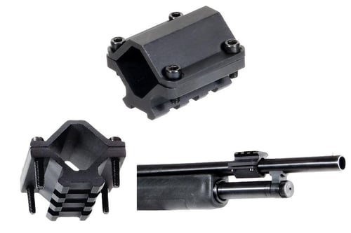 Leapers UTG Paintball Rail Barrel Mount  Universal Shotgun - 3 Slot - Single-rail | 4712274524101