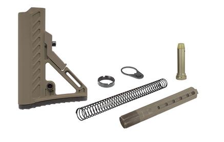 Leapers UTG PRO Model 4 Ops Ready S2 Mil-spec Stock Kit - Flat Dark Earth | 4717385551510