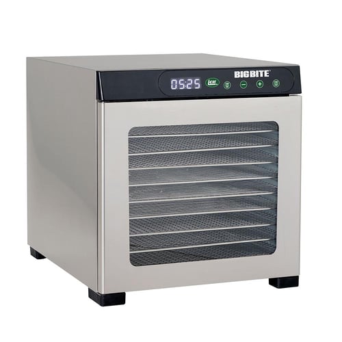 LEM BigBite 10-Tray Stainless Steel Dehydrator | 734494017311