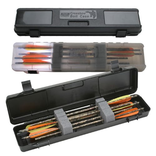 MTM Crossbow Bolt Case Up to 23 Smoke | 026057852416