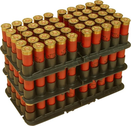 MTM 16 ga Shotshell Tray 50 Rounds Black | 026057000220
