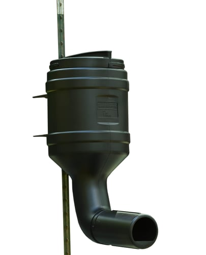 On Time Wildlife Mossy Oak Gamekeeper 80 lb T-Post Gravity Feeder | 797539718550