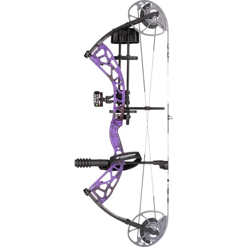 Diamond Archery Edge Max Bow RH 20-70 Purple Blaze | 840107812607