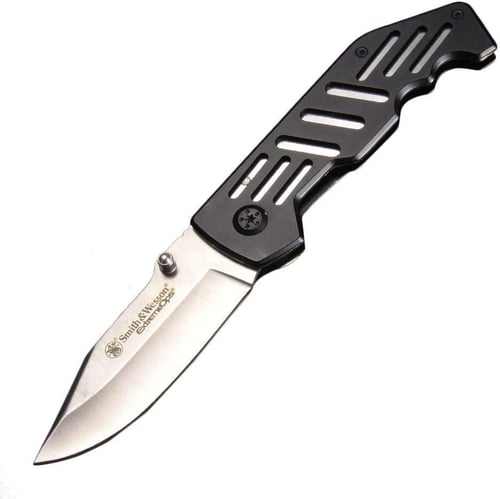 Smith  Wesson Ext Ops Folding Knife 3-1/5 Clip Point Blade | 028634704712