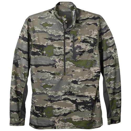 Browning Early Season 3/4 Zip Shirt Ovix S | 023614973775